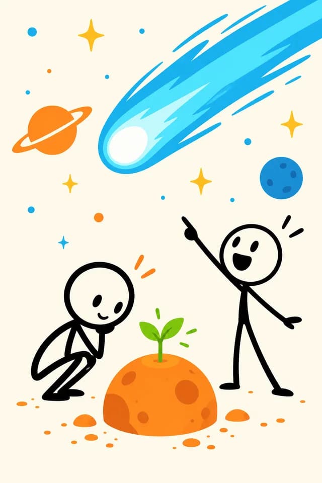 Stickman Explainer style artwork